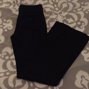 Classic black editor dress pants